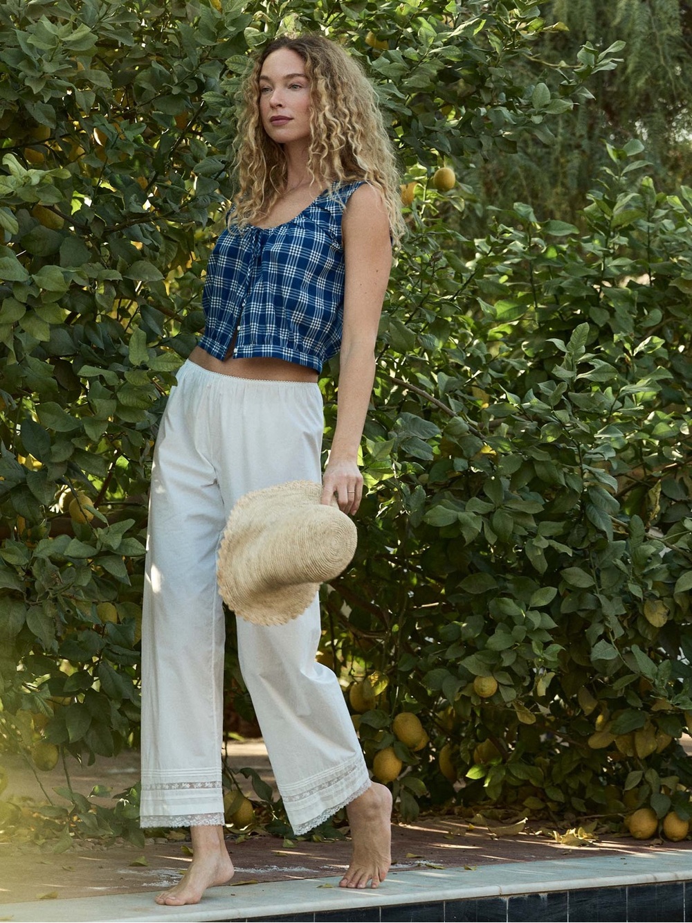 Doen THEO TOP -- DORSET PLAID